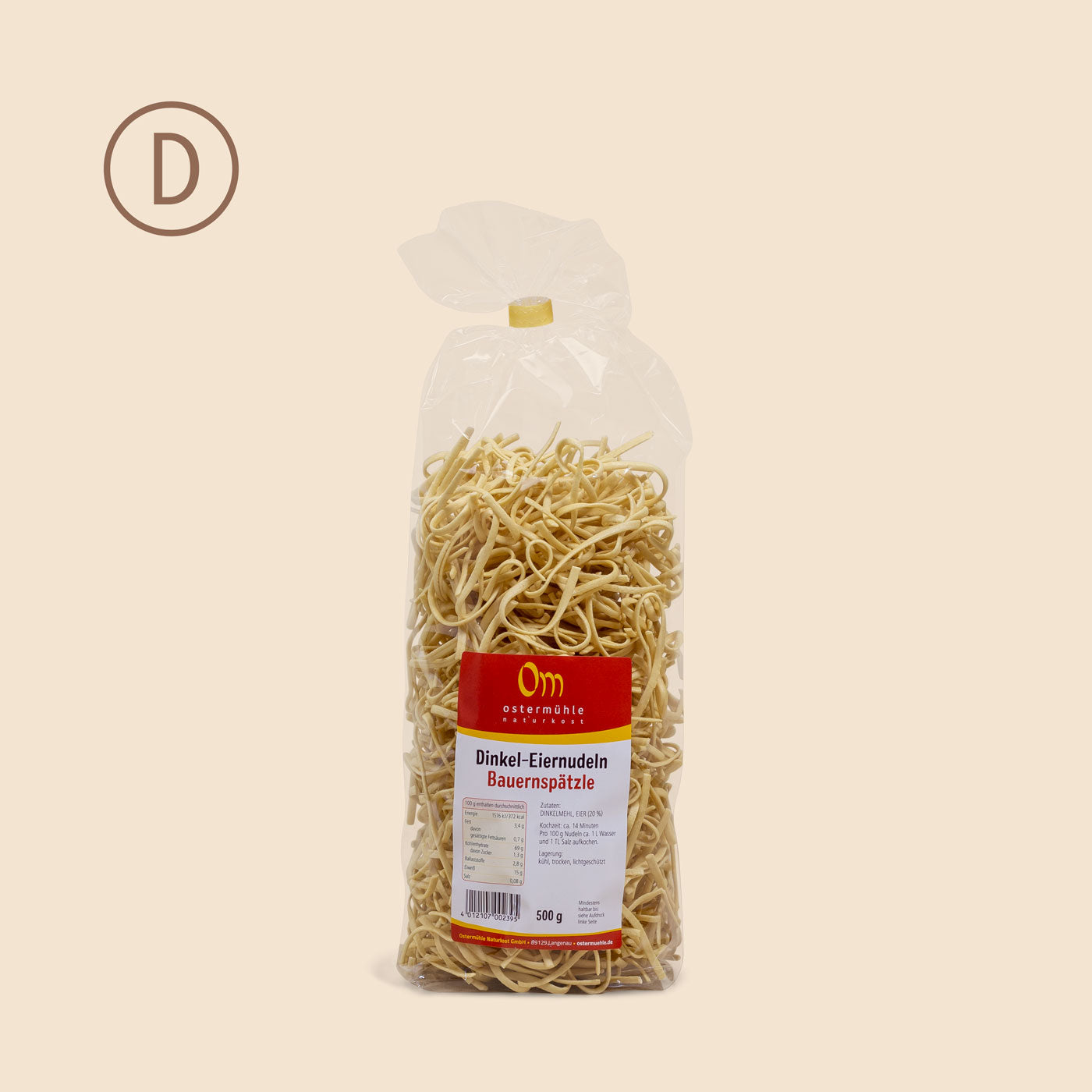 Spaetzle aus Dinkel